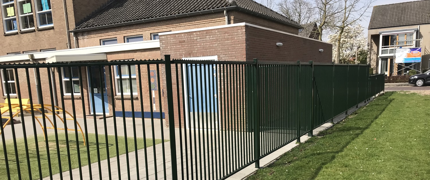 Vink Hekwerken spijlenhekwerk openbare ruimte school